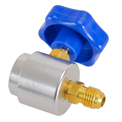 Self-Sealing R134A Can Tap Valve Adapter for A/C Charging - New
