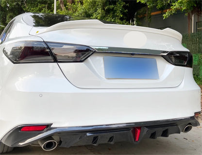 Rear M4 Style Spoiler Wing for 2018-2024 Toyota Camry Sedan Pearl White (2018-2024)