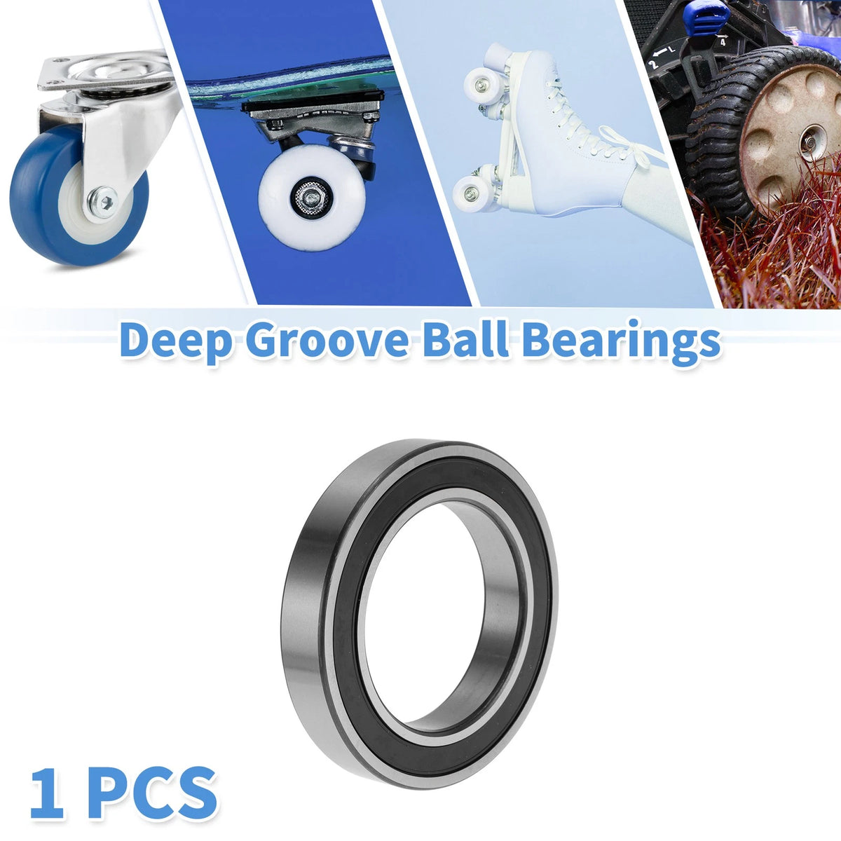 Deep Groove Ball Bearings 75x115x20mm for 6015DDU