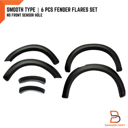 6" Fender Flares for Ford Ranger Wildtrak (2022-2025)