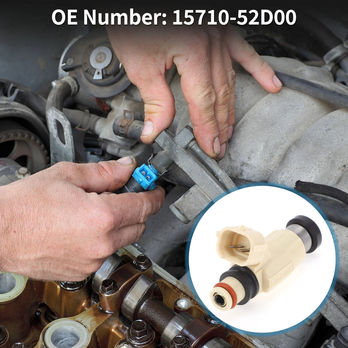 Fuel Injector for Suzuki XL-7 2.7 (2002-2006) 1 Pc Beige
