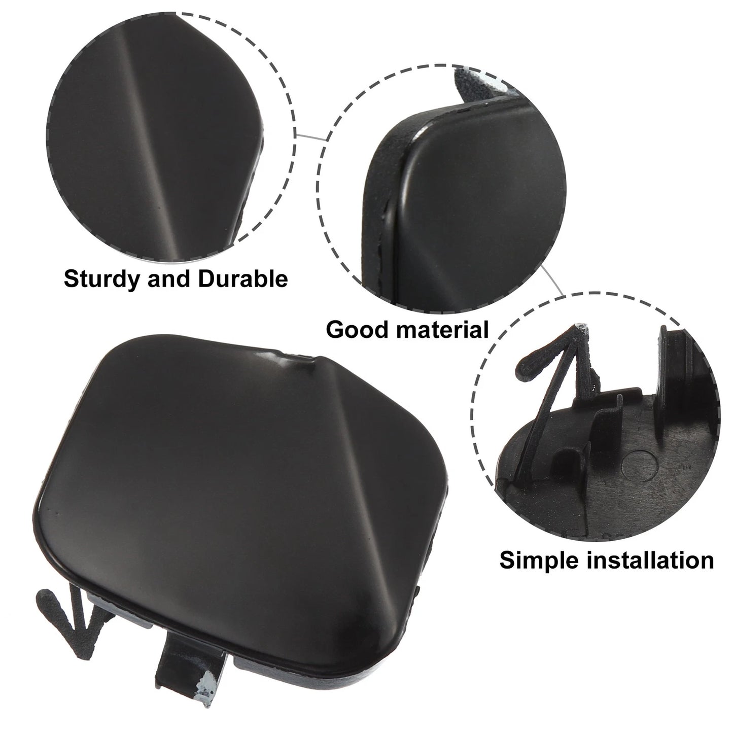 Front Right Bumper Tow Hook Cover for Nissan Altima (2013-2018)