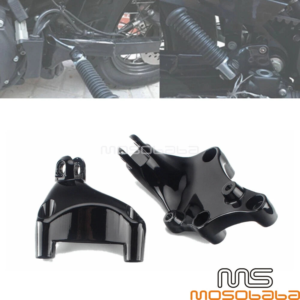 Rear Passenger Foot Pegs for Harley Sportster 883 XL1200 (2004-2023)