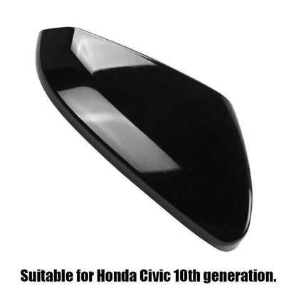 Left Side Mirror Cap Cover Black for Honda Civic (2016-2019)