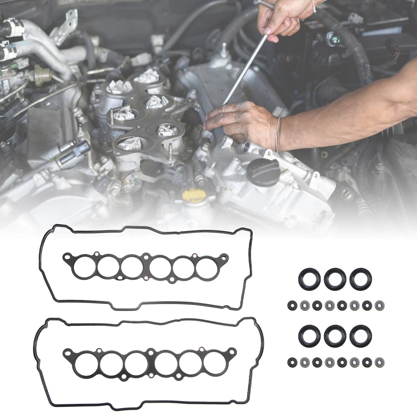 Engine Head Gasket & Valve Cover Gasket Set for Toyota 4Runner (1996-2002)
