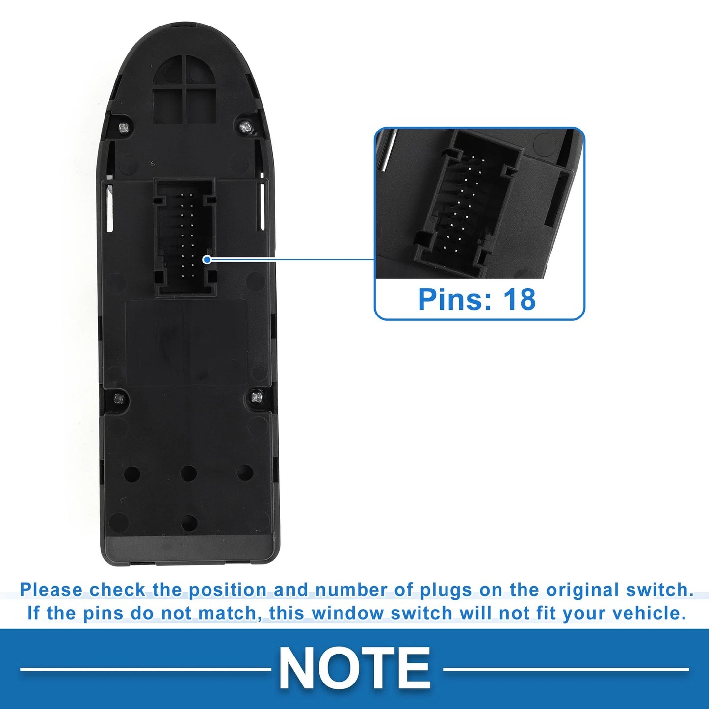 Power Window Switch for BMW 325i 325xi (2006)