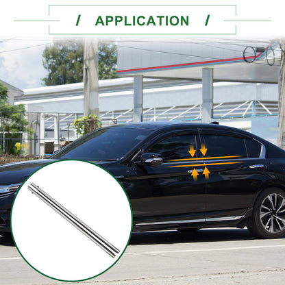Front Left & Right Weatherstrip Window Seal for Honda Accord (2018-2023)
