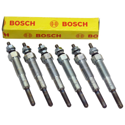 6x Diesel Glow Plugs 23V for Mazda T4100 Titan ZB Engine