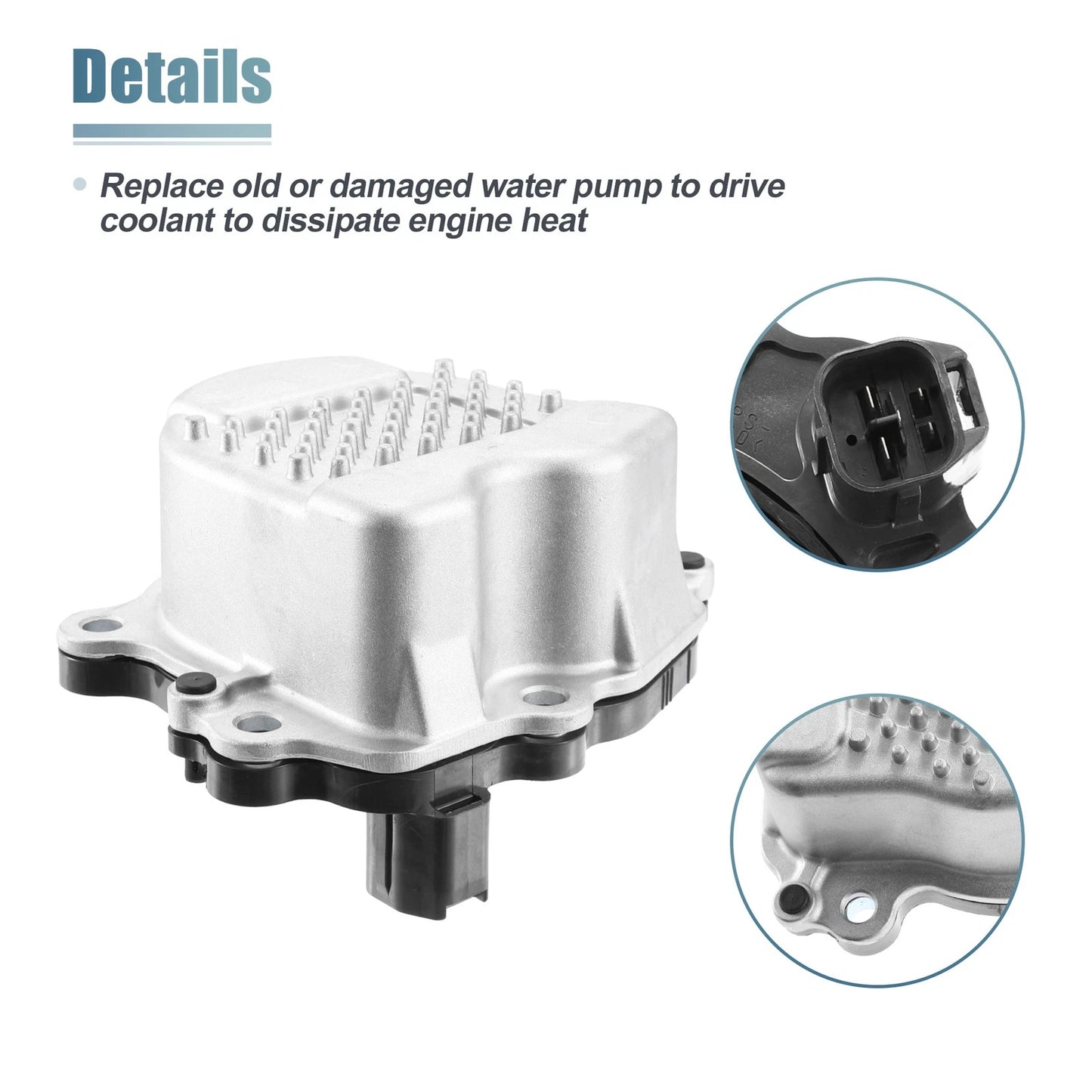 Water Pump Electric Engine for Toyota Camry Hybrid LE (2012–2017)