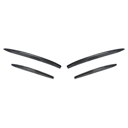 4pcs Front Bumper Side Air Vent Trims for Benz CLA Class X118 C118 (2023-2024)