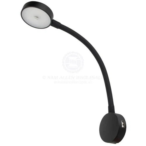 LED Light Flexible Reading Chart/Map Red/White for Boat/Caravan 10-30V + USB