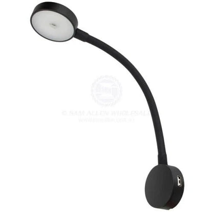 LED Light Flexible Reading Chart/Map Red/White for Boat/Caravan 10-30V + USB