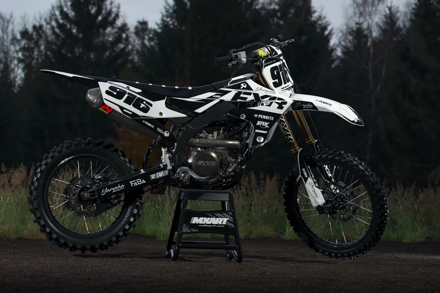 Custom Sticker Kit for Yamaha YZF 250 YZ 250F (2010-2013)