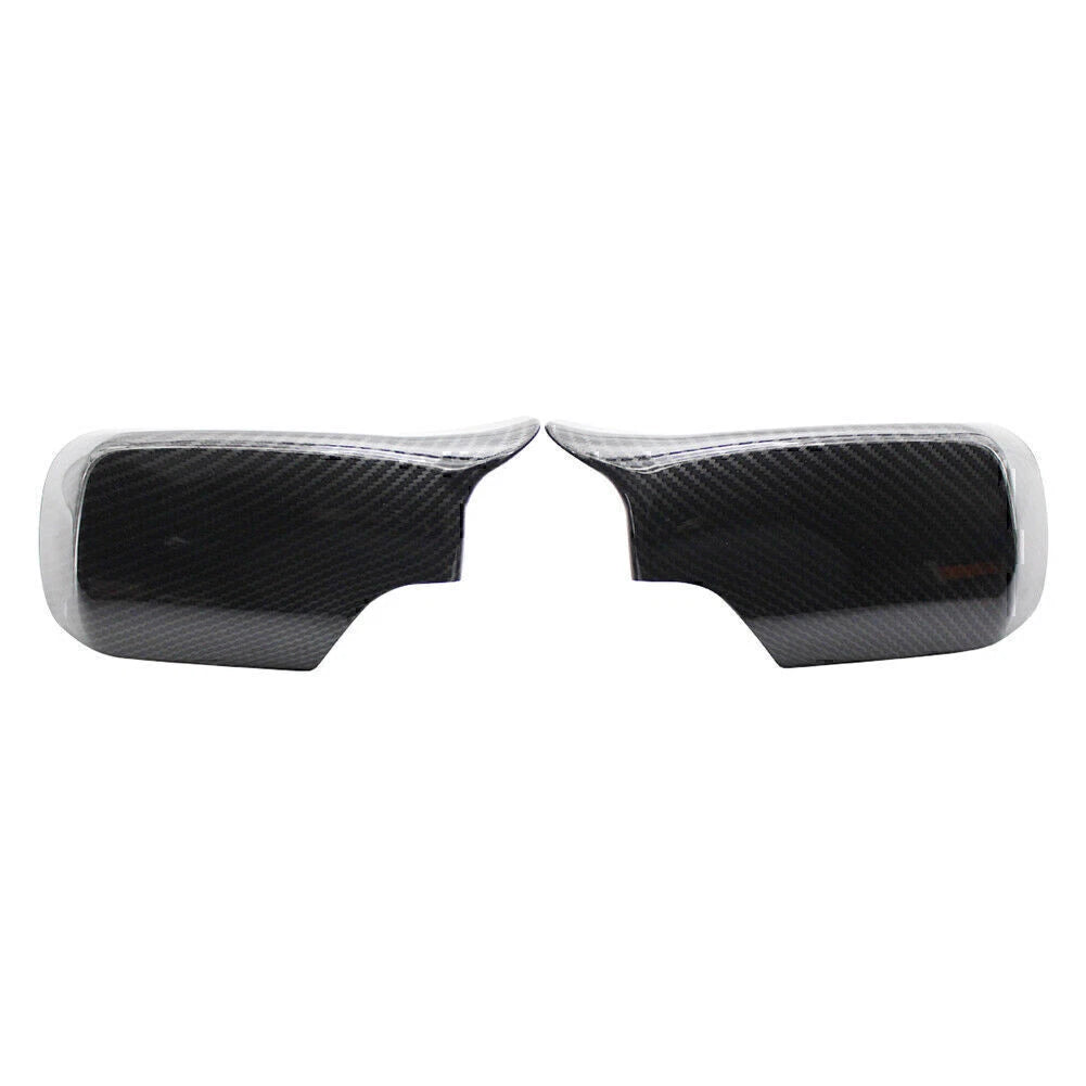 Carbon Fiber ABS Front & Rear View Mirror Covers for BMW E46 (1998-2005)