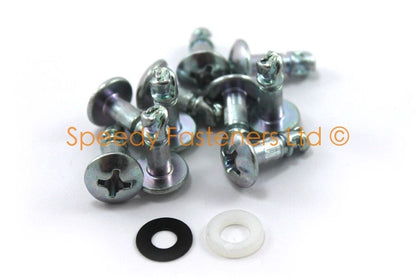Verkleidung & Frontscheibe Edelstahl Schrauben + Pozi for Yamaha R1 (2004–2006)