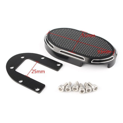 CNC Brake Cover Pedal Pad for Harley Dyna V-Rod Sportster XL1200 XL883 (2004-2023)