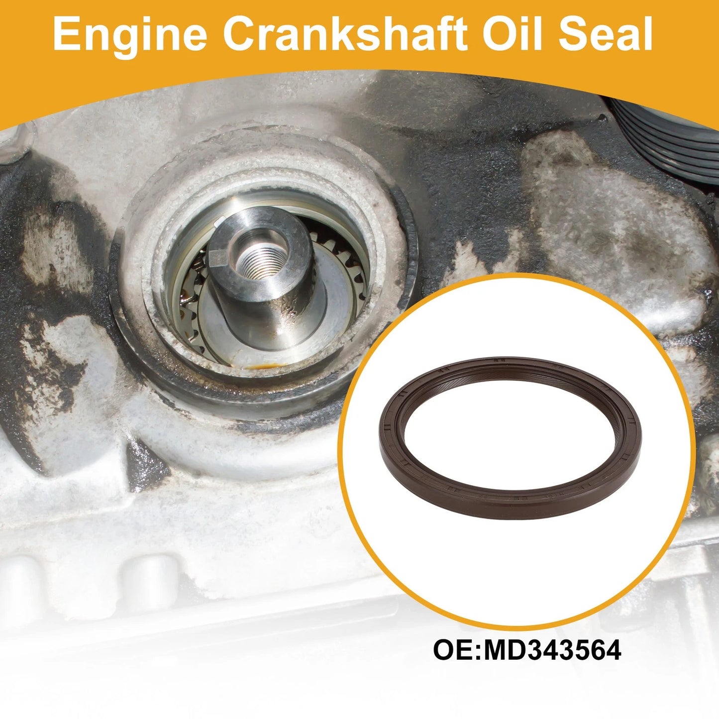 Rear Crankshaft Oil Seal for Mitsubishi Dodge Main Seal