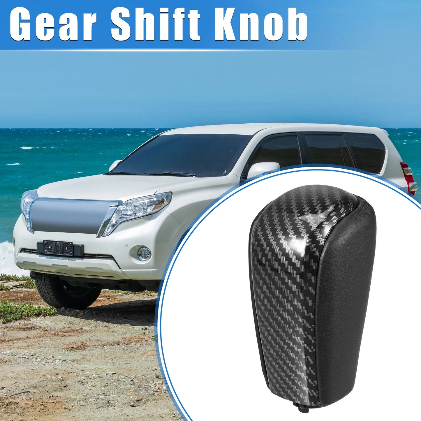 Automatic Gear Shift Knob Undrilled for Toyota Land Cruiser Prado (2009–2017)