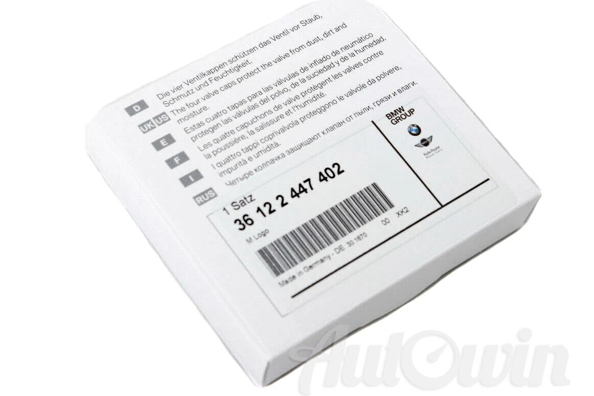 Set of 2 Valve Caps for BMW 1 2 3 4 5 6 7 X1 X2 X3 X4 X5 X6