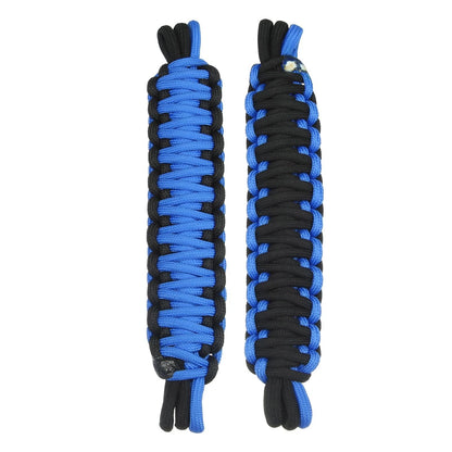 Nylon Door Limiting Check Straps for Wrangler TJ JL (1987-2021) Black Blue