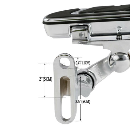 Long Angled Floorboards & Footpegs for Harley Touring (1993 - 2025)