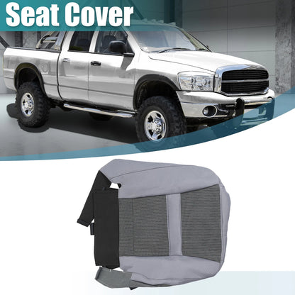 Gray Driver Side Bottom Cloth Seat Cover for Dodge Ram 1500-3500 (2006-2009)