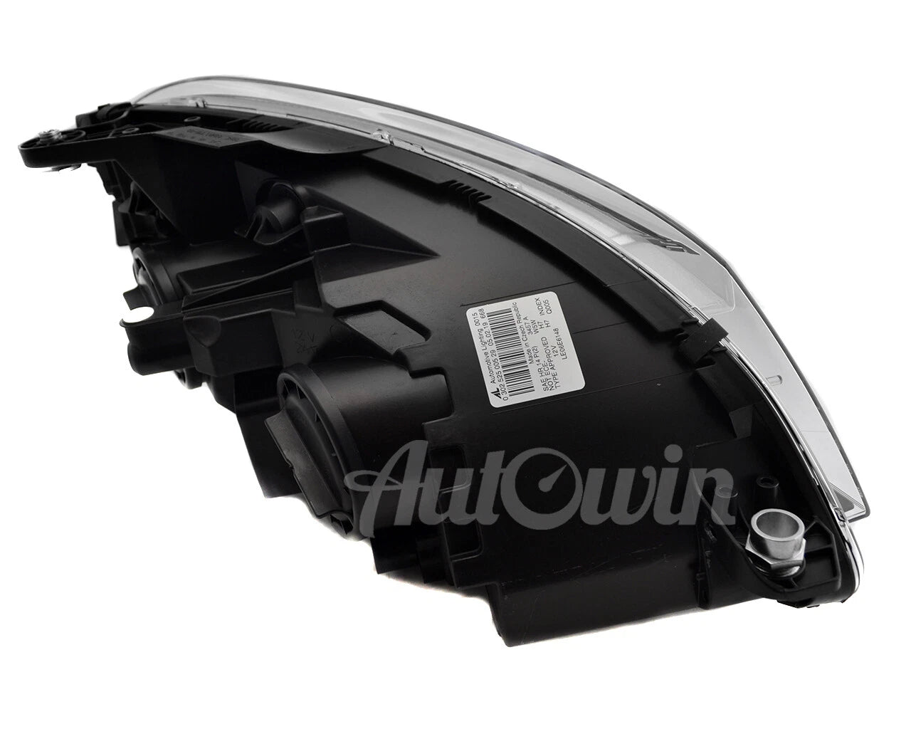 Black Halogen Headlight for Mercedes Benz C Class W204 (2007-2014)