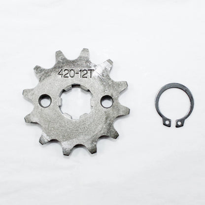 12T 17mm Front Sprocket Cog for PIT TRAIL QUAD DIRT BIKE ATV BUGGY