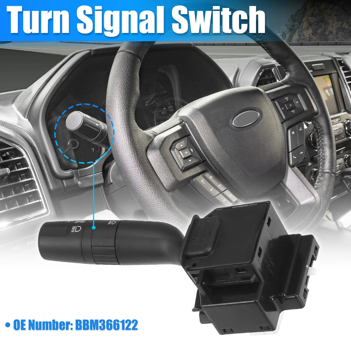 Multifunction Turn Signal Wiper Switch for Mazda 3 3 Sport 5 (2004-2013)