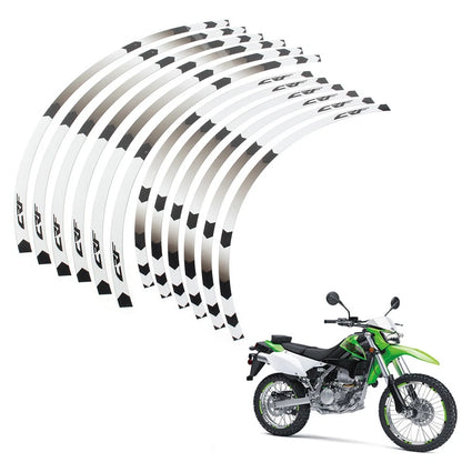 19" Rim Wheel Stickers White for Honda CRF 450R 2002-2021, CRF 250R 2003-2021