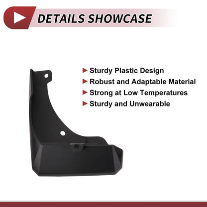 Mud Flaps Splash Guards Set for Toyota Frontlander Sport (2023-2024)