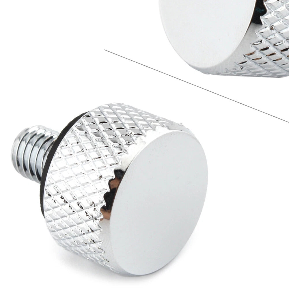 Chrome Aluminum Brake Lever Screw Plug Cover for BMW R18 (2020-2023)
