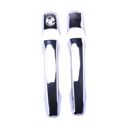 Silver Exterior Door Handle Covers for Ford Edge (2011-2015)