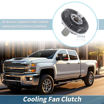 Engine Cooling Fan Clutch V8 6.0L for Chevrolet Silverado 1500 (2011 - 2013)
