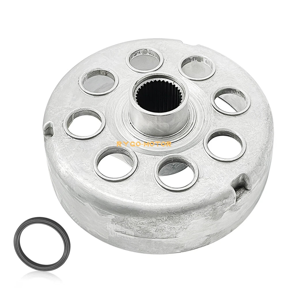 Rear Brake Drum w/ Brake Shoe Seal 2x for Honda Fourtrax TRX300 (1988–2000)
