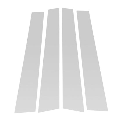 4 Pcs Door Pillar Window Trim for Lexus GS (2012-2019) Silver Tone