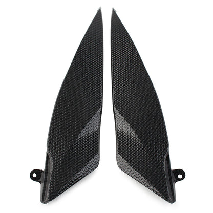 Carbon Fiber Gas Tank Side Trim Cover for YAMAHA YZF R1 (2007-2008)