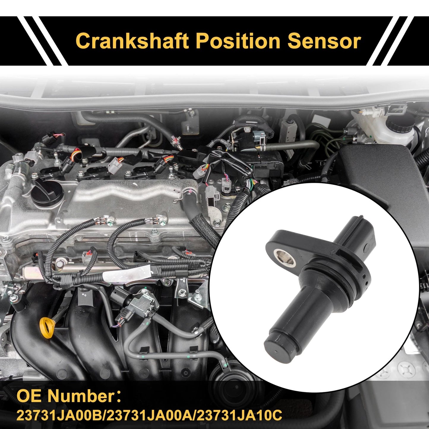 Crankshaft Position Sensor for Nissan X-Trail 2.5 4x4 (2007-2013)