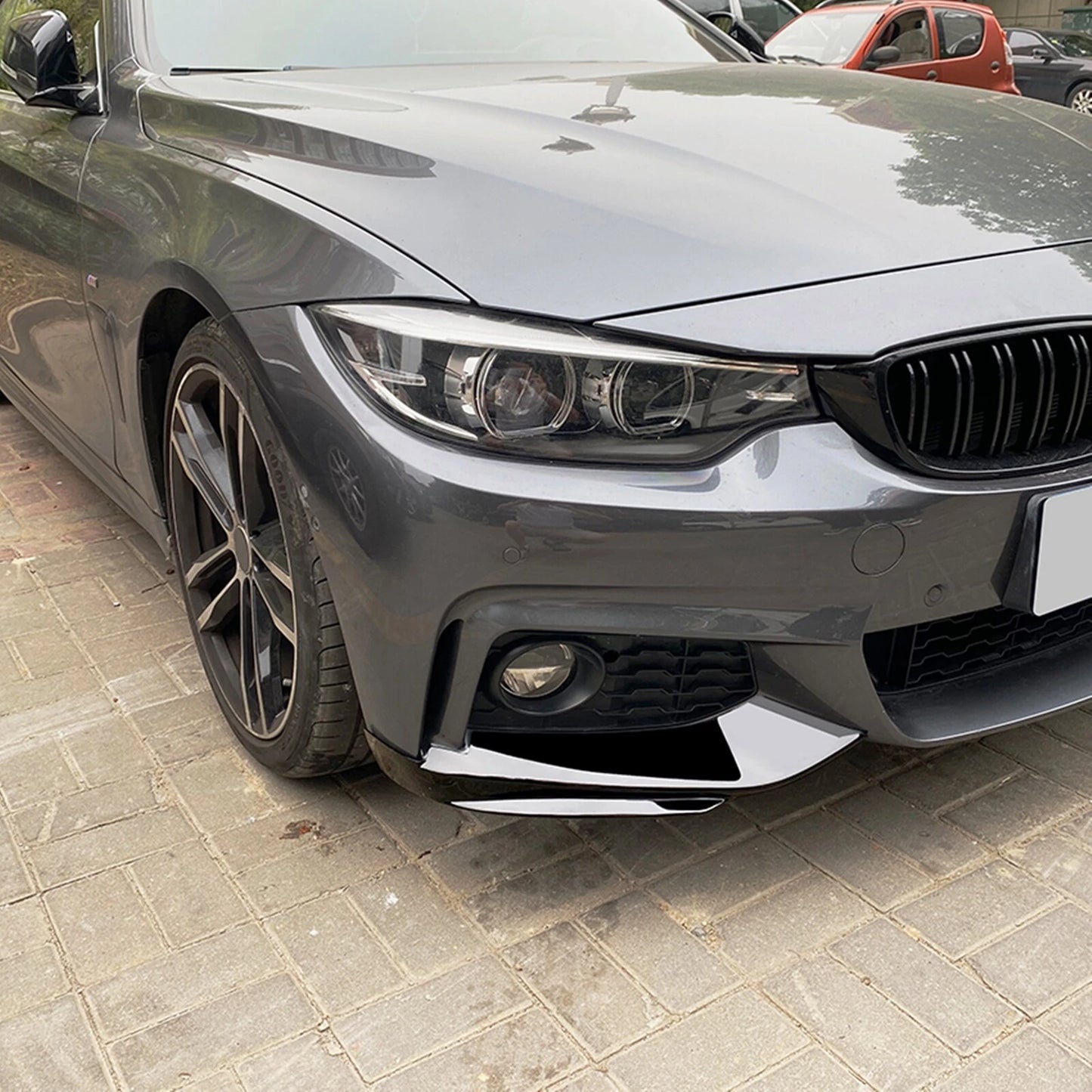 2 x Front Bumper Side Covers for BMW 4 Series F32 F33 F36 M-Tech (2014-2020)