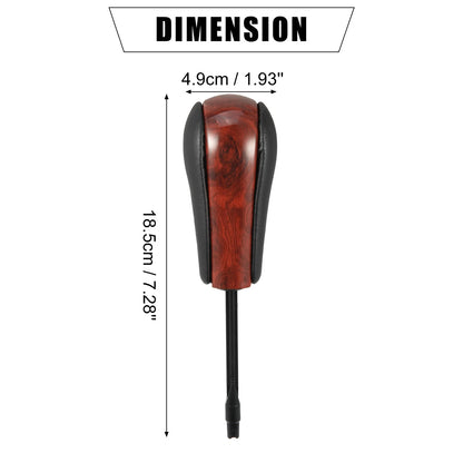 Faux Leather Gear Knob for BMW X5, 525i (2000-2009)