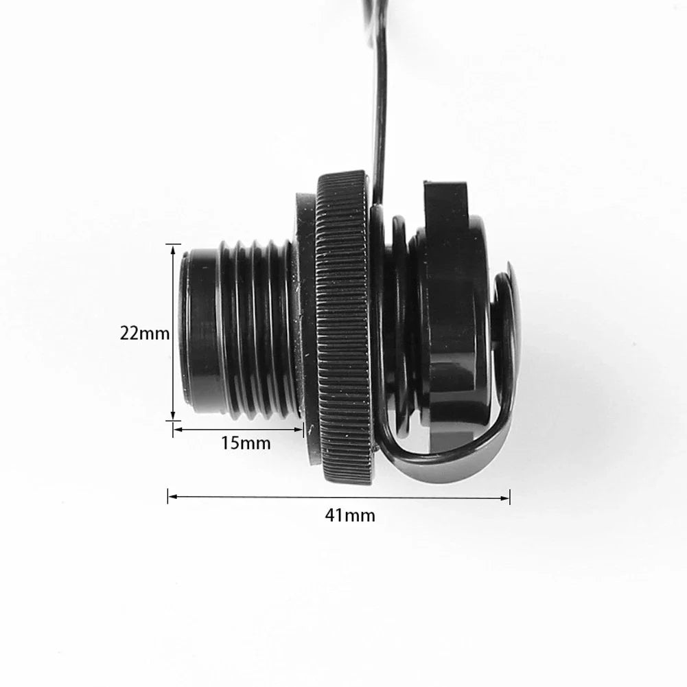 Easy Fit Long Life Air Valve Nozzle Cap for Inflatable Boats/Kayaks