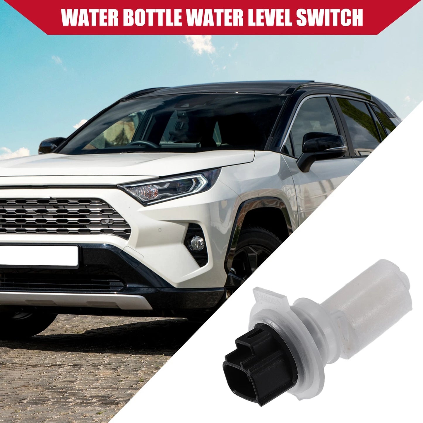 Wiper Washer Fluid Level Sensor for Toyota Corolla  1 x Black