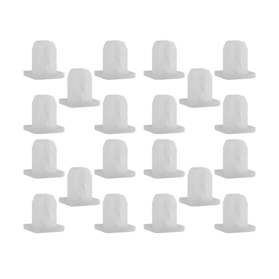 200 x Car Bumper Fender Clip Rivets Fastener for Square Hole