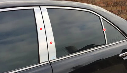 Steel Center Pillar Post Molding Lid Cover Trim for Toyota Camry (2007-2011)