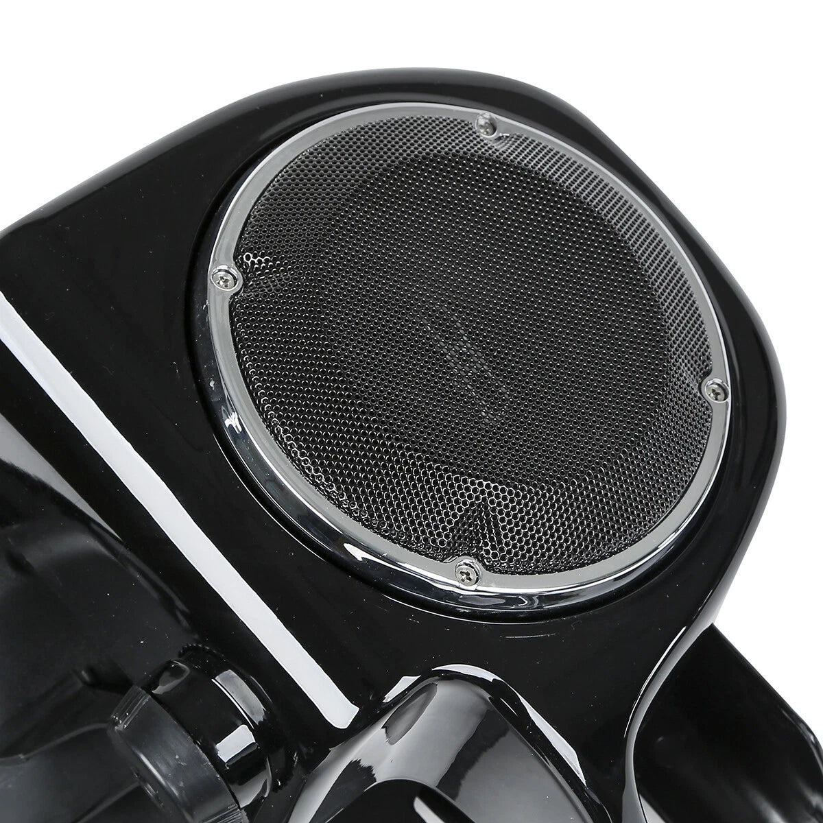 6.5'' Speaker Grills & Vented Leg Fairings for Harley Touring (1983-2013)