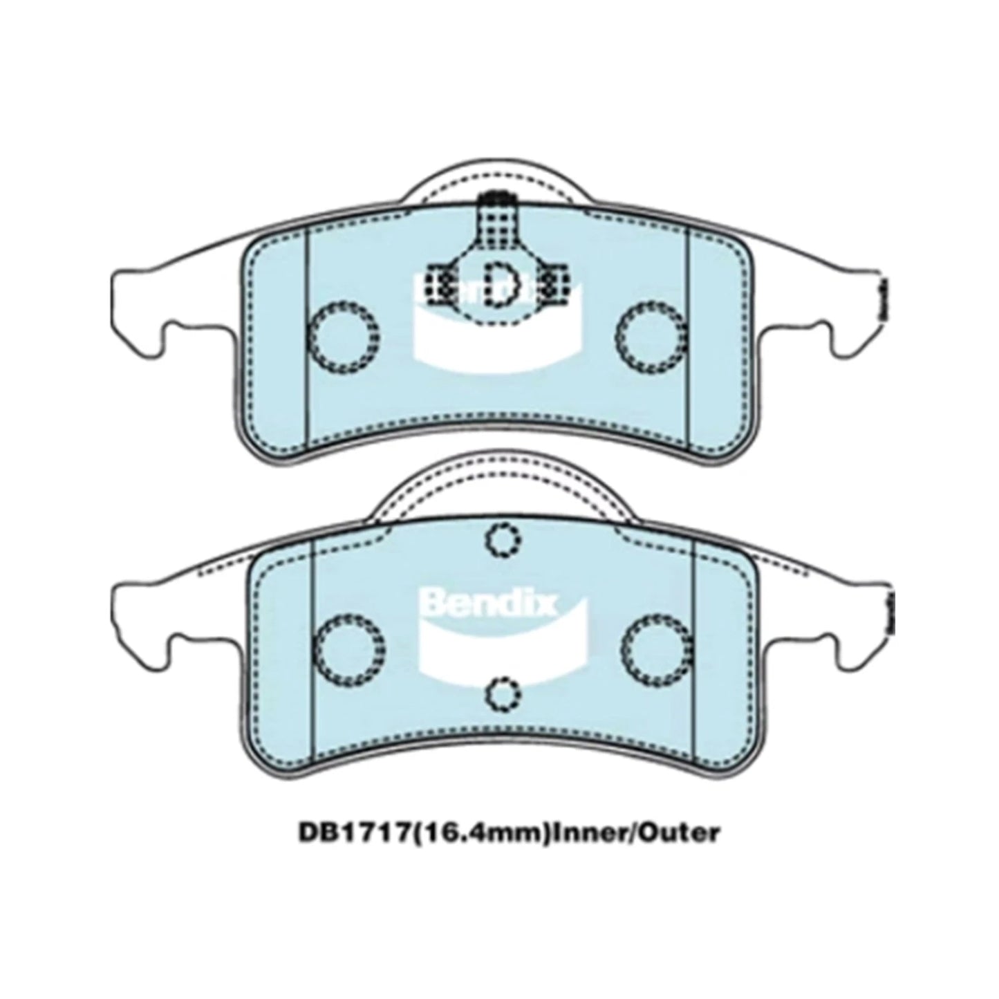 Brake Pad Set 4WD for Jeep Grand Cherokee WG WJ (1999-2005)