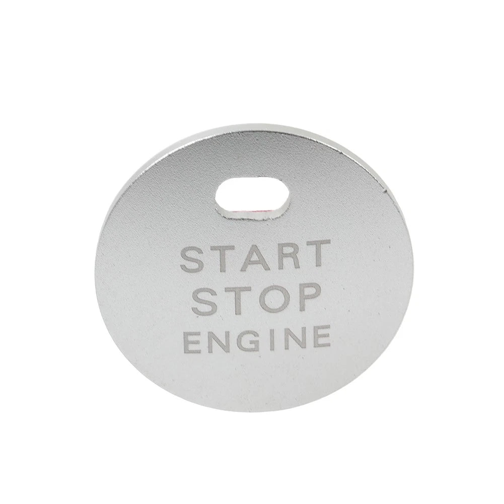 Silver Engine Start Push Button Cover Trim for Mazda 3 Axela 6 Atenza CX-5