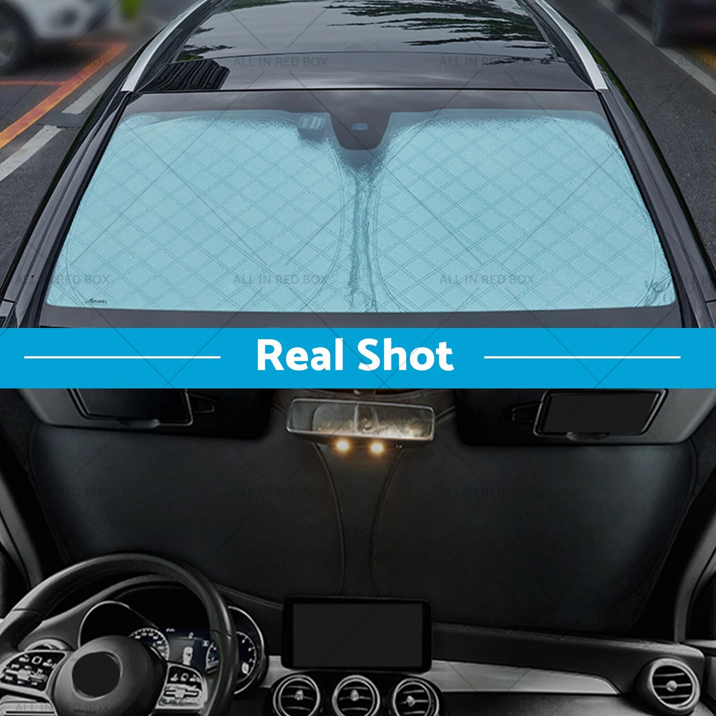 6 Layer Thick WindScreen Sun Shade for VW T-Roc (2020-2024) UV Protection