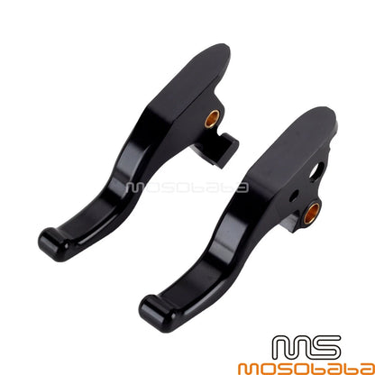 2 Finger Hand Lever Kit Brake Clutch Levers for Harley Softail Fat Boy (2015-2022)