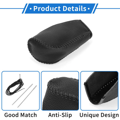 Car Gear Shift Knob Cover for Hyundai Tucson (2010-2013) - Pebbled Black